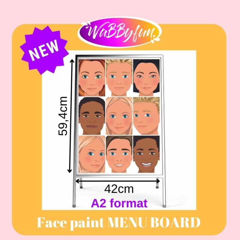 WABBYFUN A2 formaat MENU BORD - Afbeelding 3